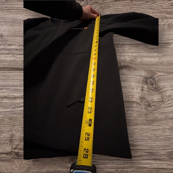 Kirkland Men's Black L Water Resistant Softshell Jacket. Excellent Condition. - Picture 13 of 16